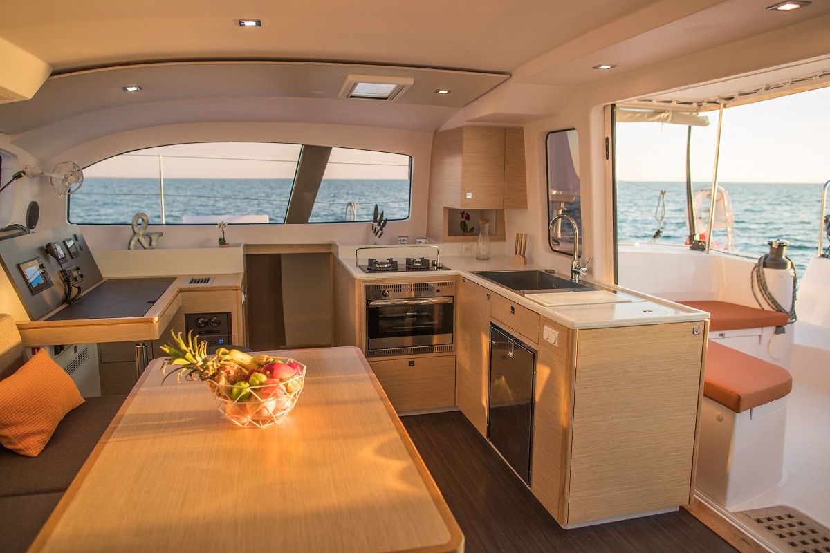 Outremer 45 détail